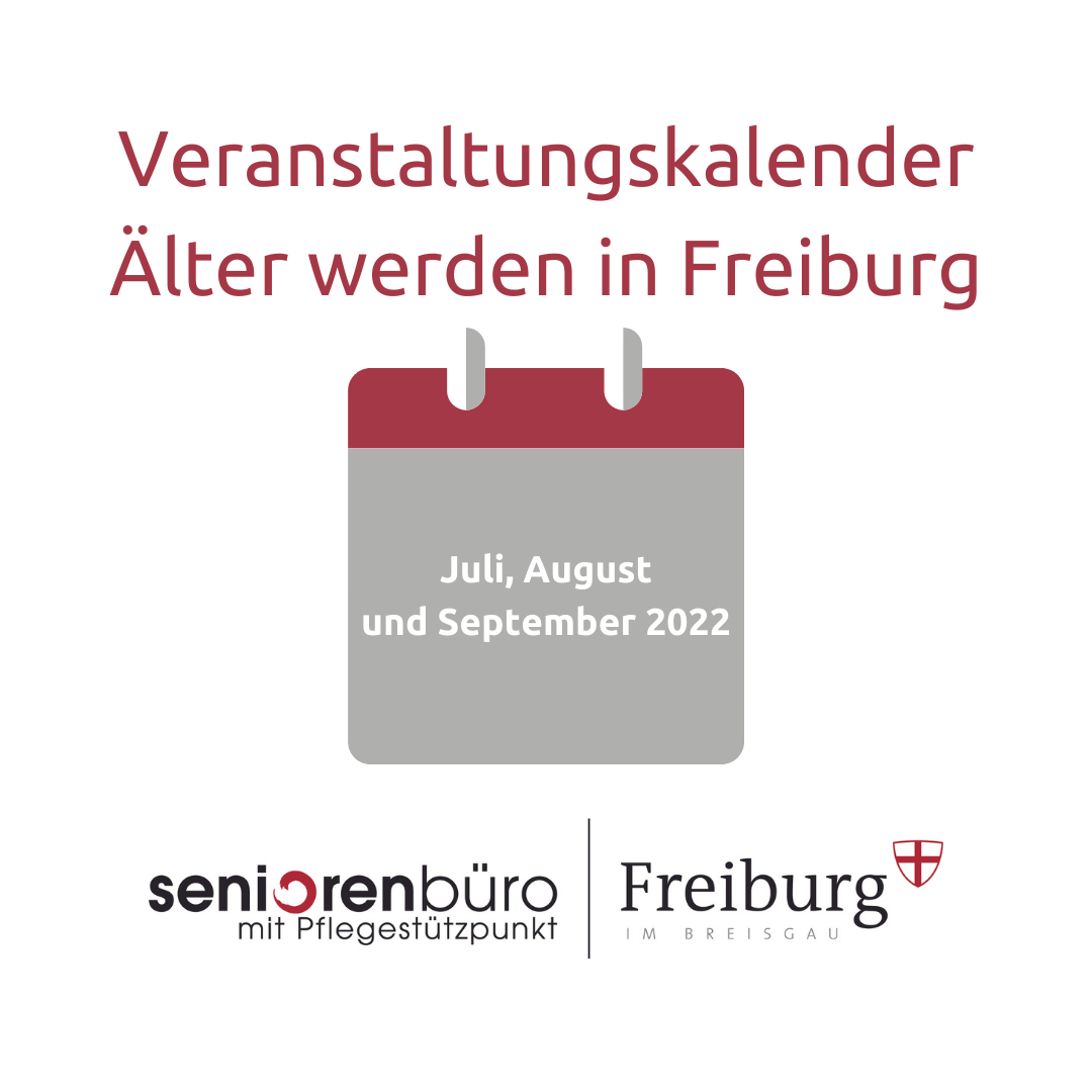 Veranstaltungskalender Älter werden in Freiburg