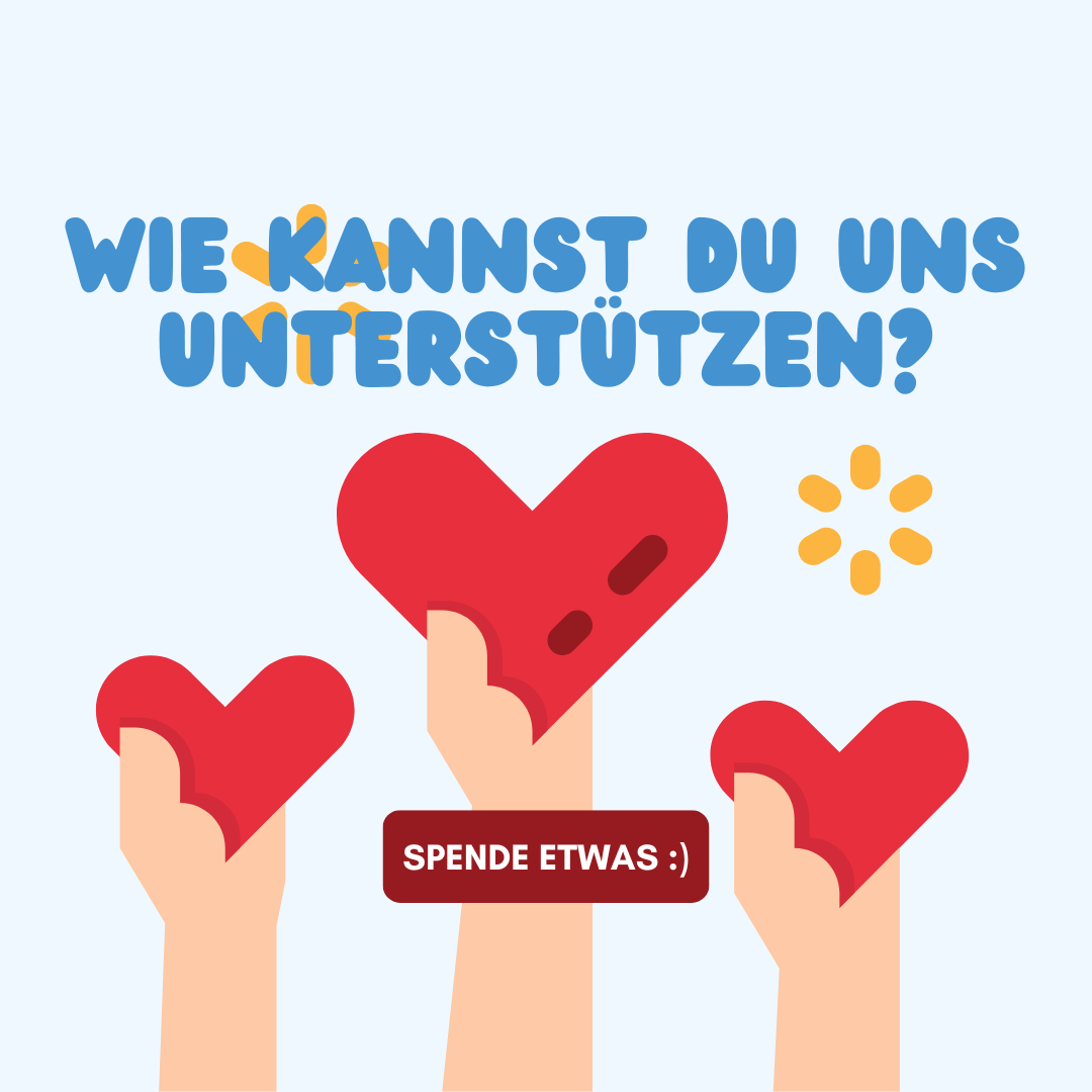 Wie kannst du uns unterstützen?