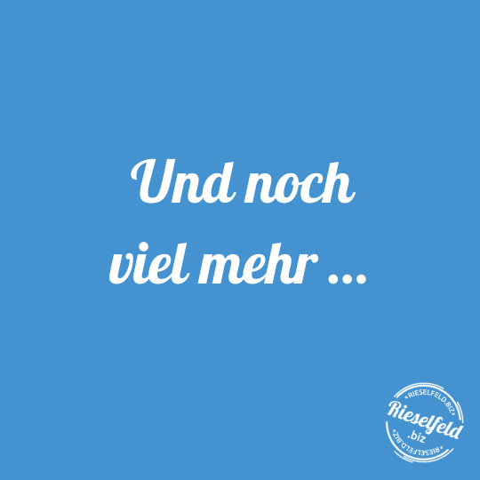 Rallye Preis und noch viel mehr Rieselfeld
