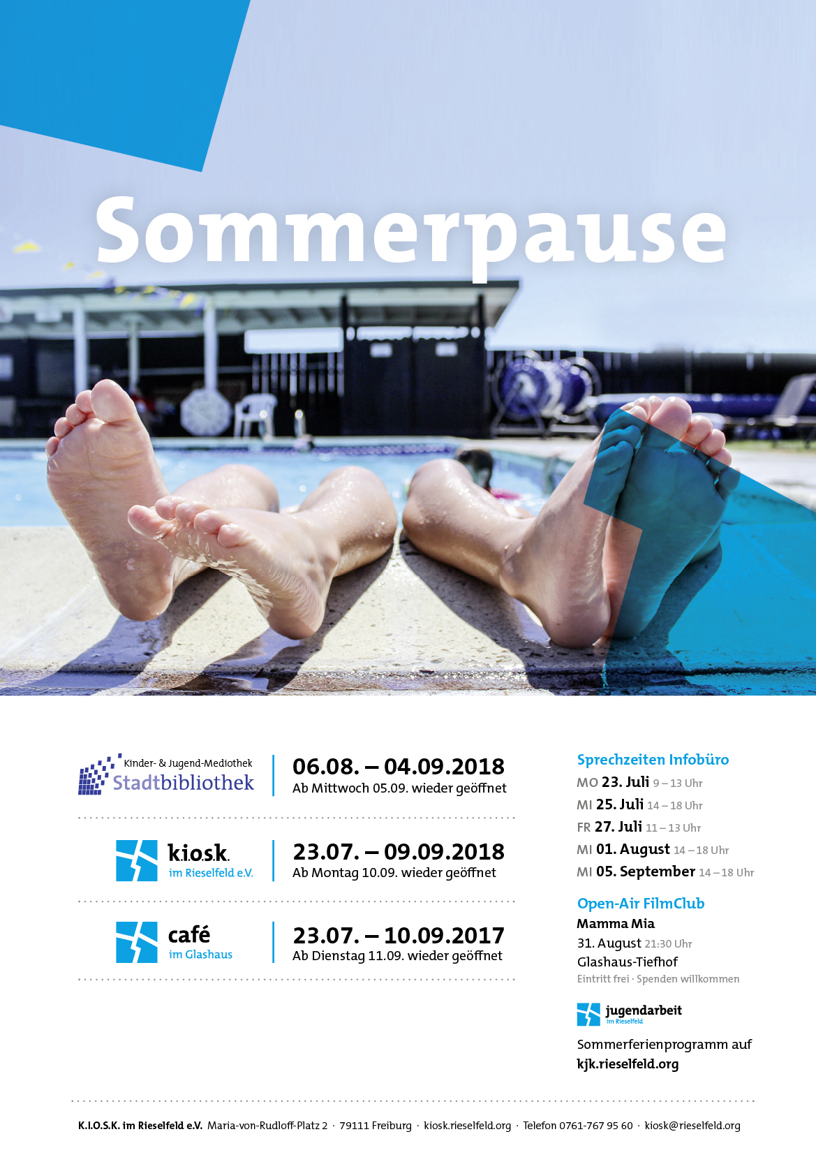 Sommerpause 20181
