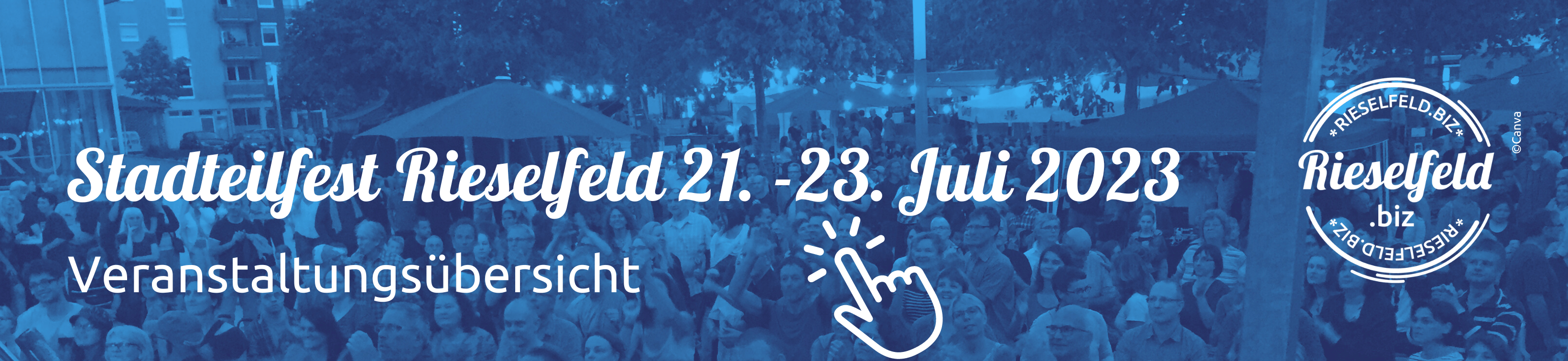 Stadtteilfest Rieselfeld 21.-23-07.2023