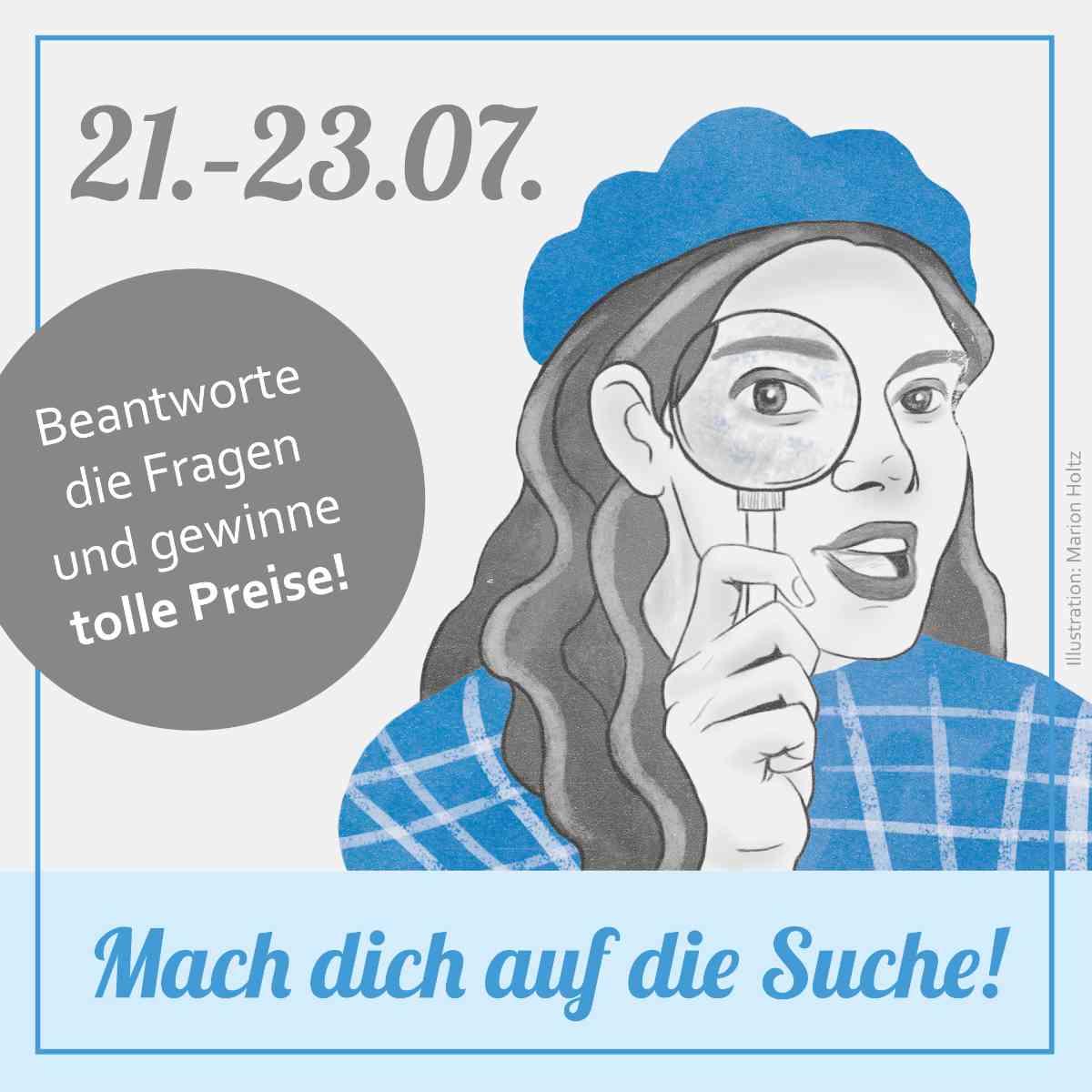 Mach Dich auf die Suche