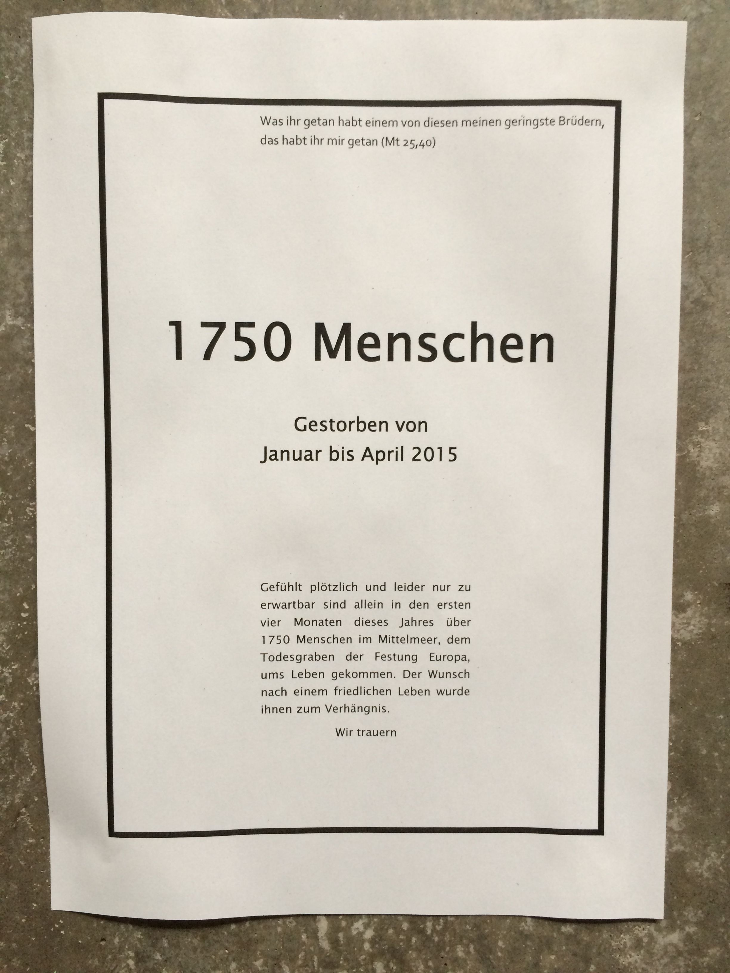 1750 Menschen