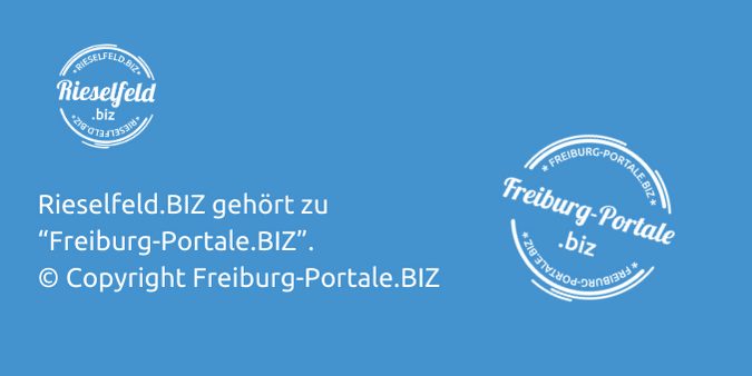 Rieselfeld.BIZ gehört zu “Freiburg-Portale.BIZ”. © Copyright Freiburg-Portale.BIZ