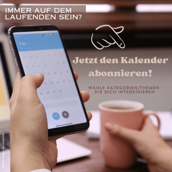 Jetzt den Kalender abonnieren