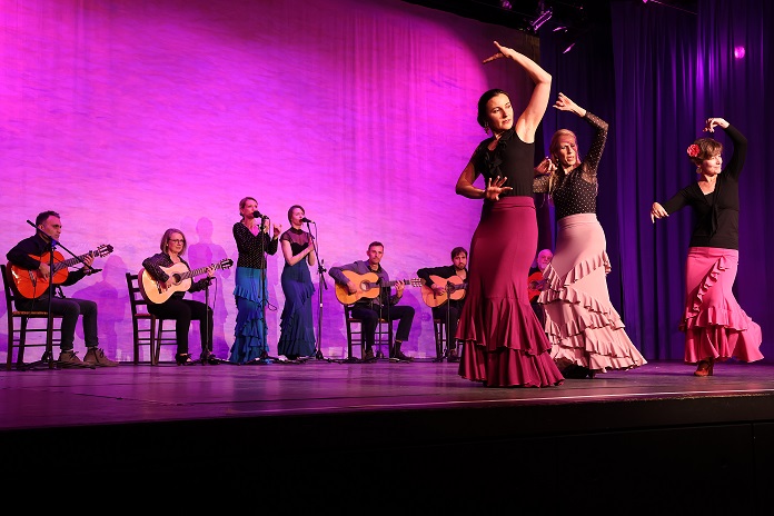 Flamenco an der FWS im Rieselfeld