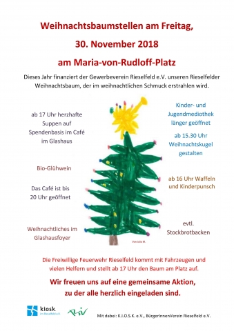 Weihnachtsbaumstellen 2018 Plakat final