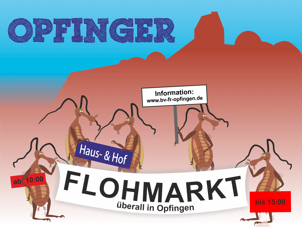 Flohmarkt Anmeldung Opfingen