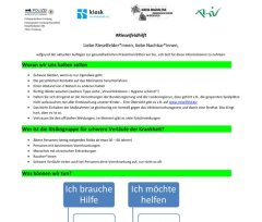 Aushang Rieselfeld