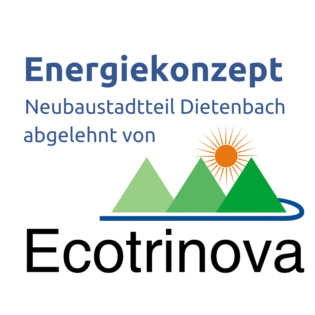 Energiekonzept Neubaustadtteil Dietenbach abgelehnt von