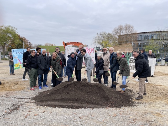 Spatenstich Grüne Mitte