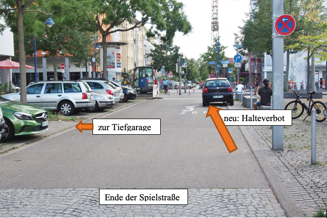 Neues Halteverbot in der Adelheid-Steinmann-Straße