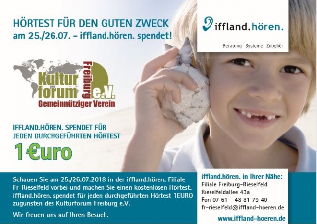 iffland hoeren hoertest Kulturforum Freiburg