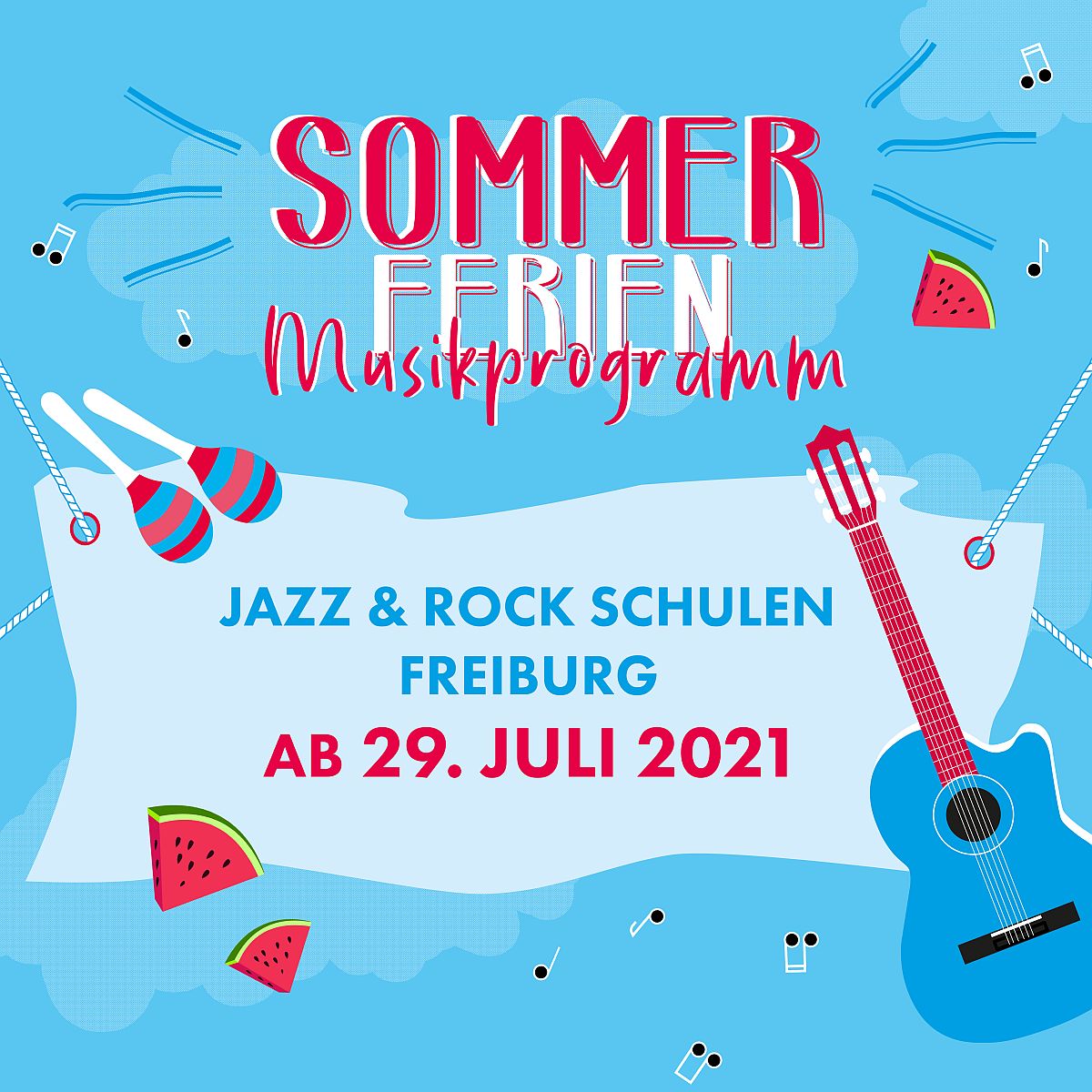 Sommerferienprogramm Jazz- und Rockschule