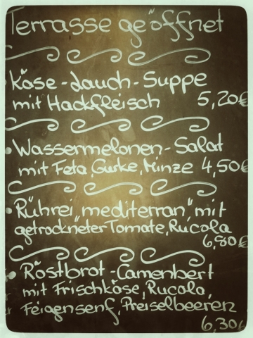 Mittagstisch Kaffeezeit Tafel 2019 03 28