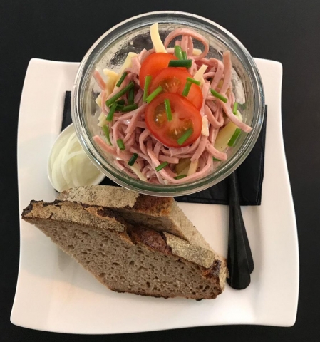 Wurstsalat Kaffeezeit Rieselfeld