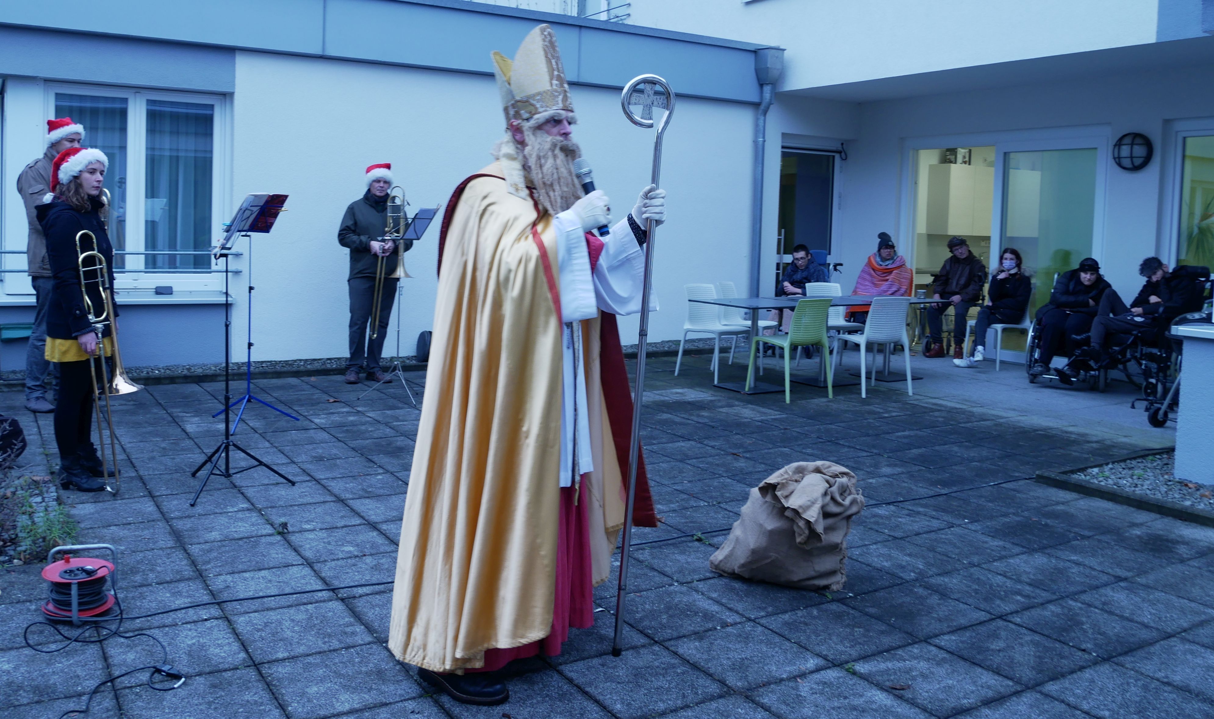 Nikolaus im Rieselfeld