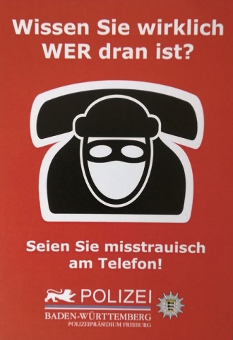 Wissen Sie wirklich wer dran ist?