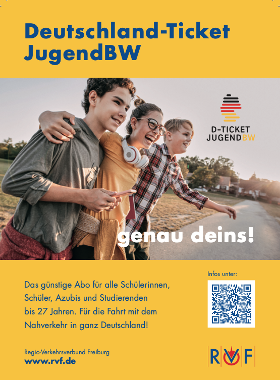 Deutschland-Ticket Jugend BW