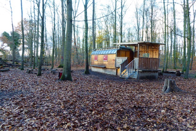 Bauwagen des Waldkindergartens