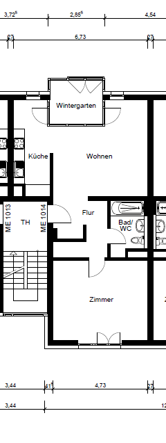 Grundriss Wohnung