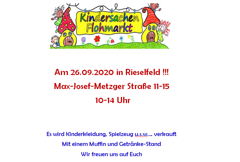 Kindersachenflohmarkt