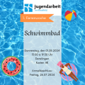 Schwimmbad komprimiert